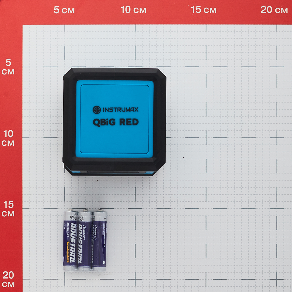 фото Уровень лазерный instrumax qbig red (im0130)