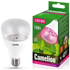 Лампа светодиодная Camelion LED BIO15 Вт E27 для растений