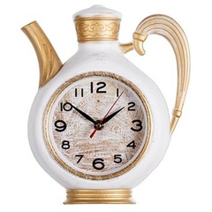 Часы настенные 26,5х24 см Рубин Чайник Классика белые (2622-002)
