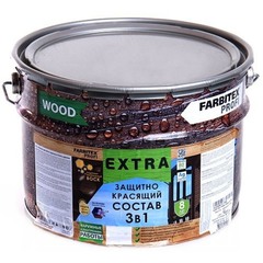 Состав защитно-красящий 3 в1 Farbitex Профи Wood Extra утренний туман 9 л