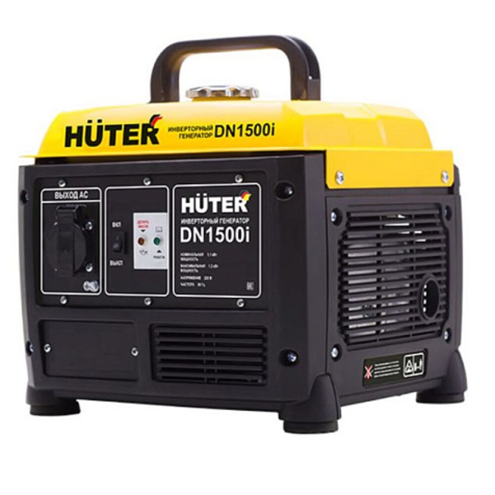 Генератор бензиновый инверторный Huter DN 1500i 1100 Вт — купить в ...