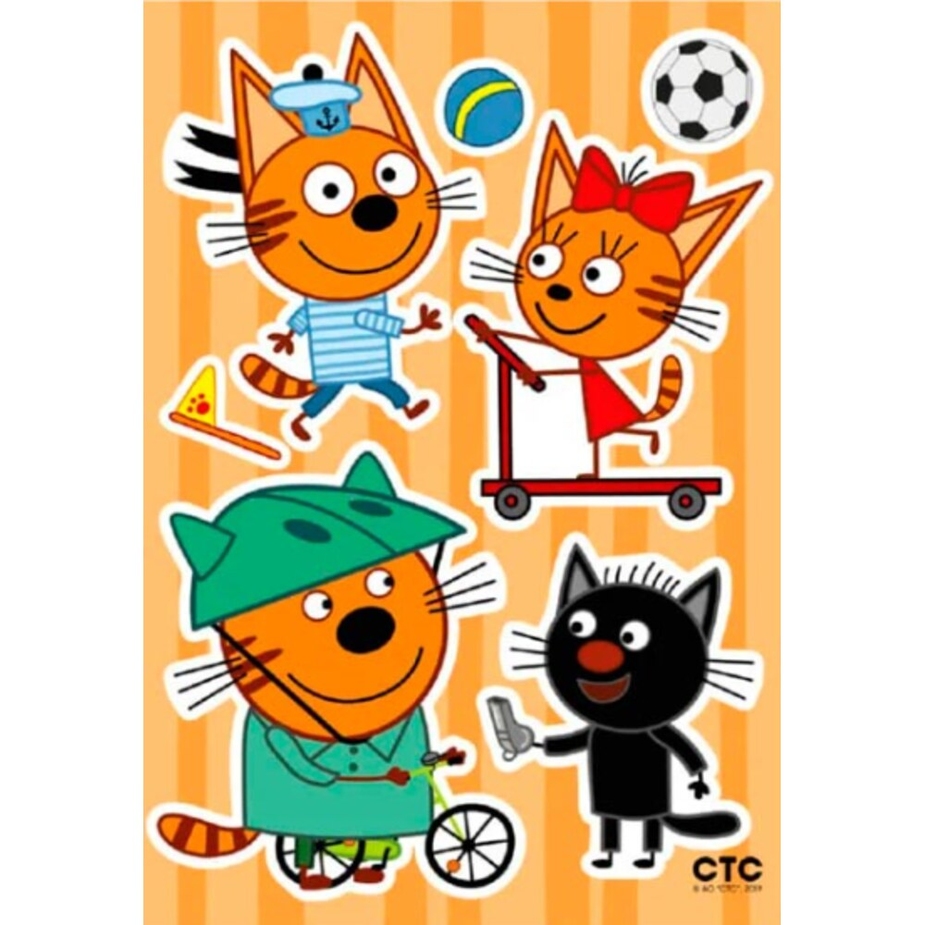 Коржик три кота картинка
