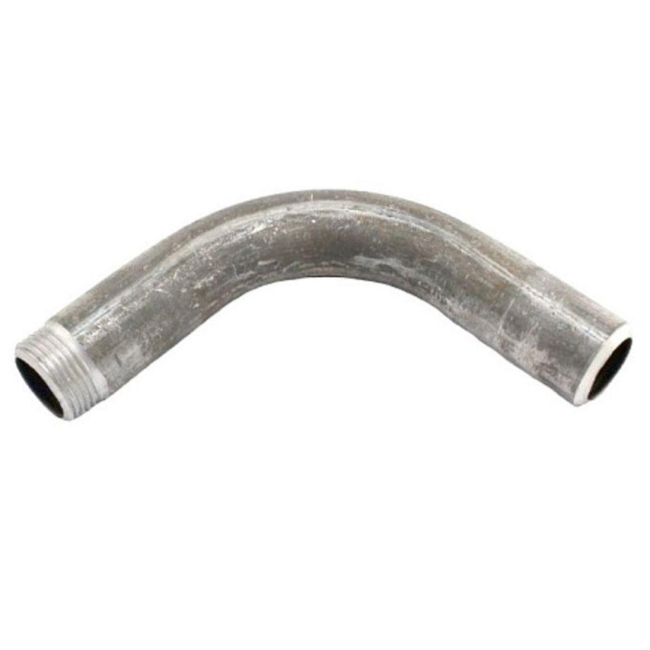 Отвод стальной удлиненный d15 мм резьба с одной стороны — купить в ...