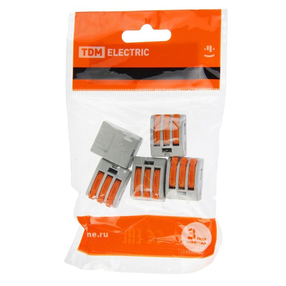 Клеммы СК-413 TDM 3*2,5мм2 (5шт) SQ0527-0012 — купить в Петровиче в ...