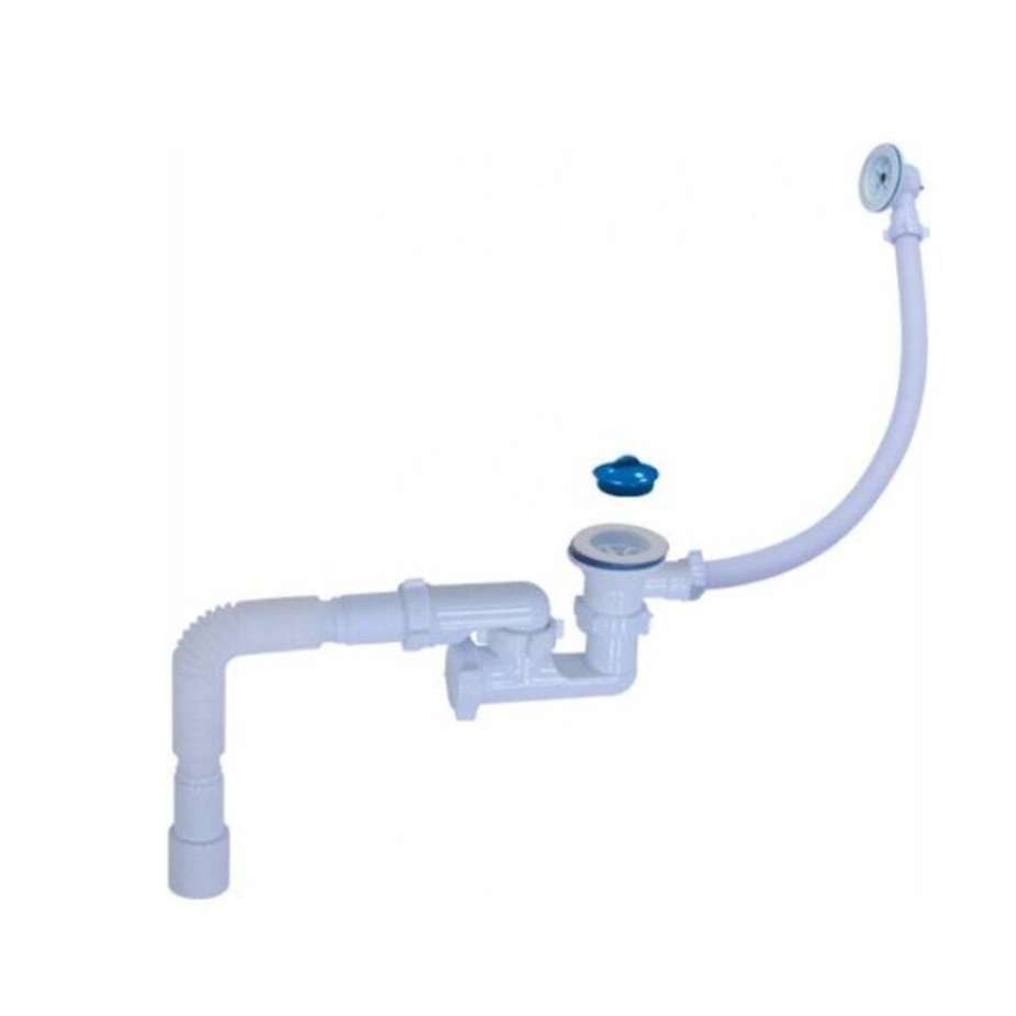 Сифон д/ванны 1.1/2*40 S15 регулируемый со сливом — купить в Петровиче ...