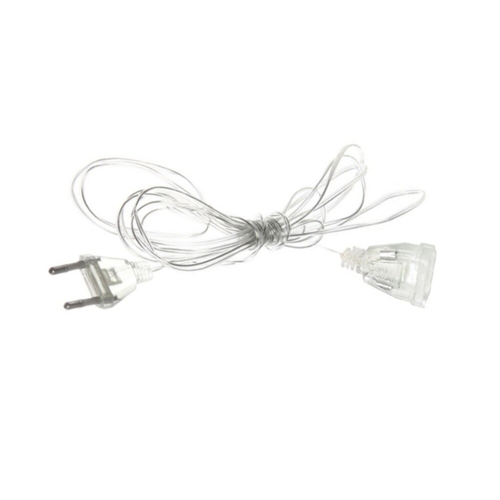 Удлинитель для гирлянды, 3 м. , арт. , арт. Удлинитель для домашней гирлянды 3м провод белый прозрачный, 3 м. Удлинитель для гирлянды, 5 м.