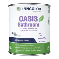 В/д краска Finncolor OASIS база С влаг п/мат 0,9 л