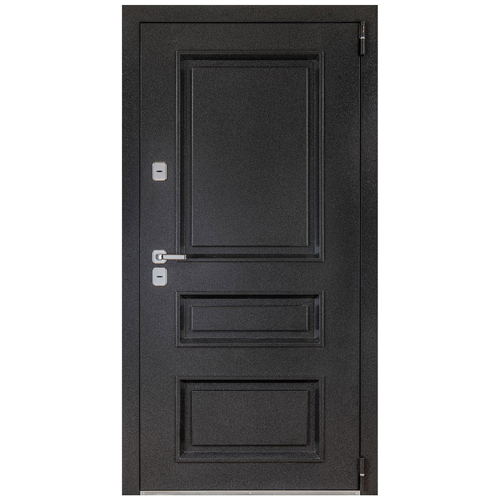 фото Дверь входная с терморазрывом portika porta t4 правая букле графит - аляска 880х2050 мм