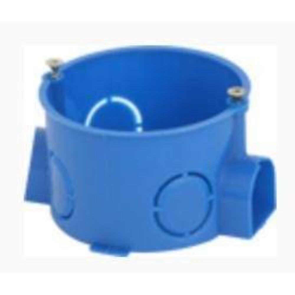 Коробка установочная Uplast 68х40 мм для твердых стен для соединения в ...