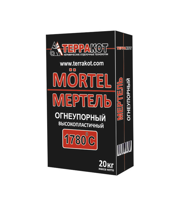 Мертель высокопластичный Терракот 20 кг — купить в Москве: цены ...