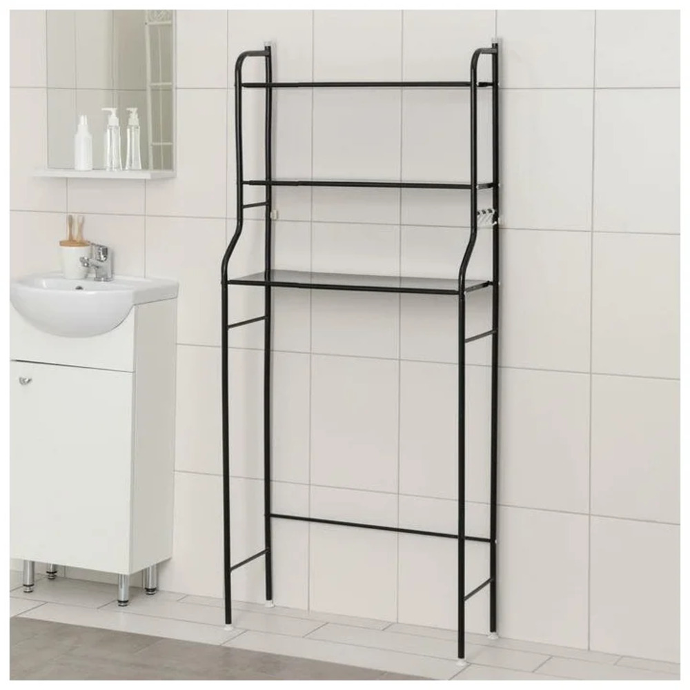 Стеллаж металлический над стиральной машиной RetailMarket 650х250х1520 ...