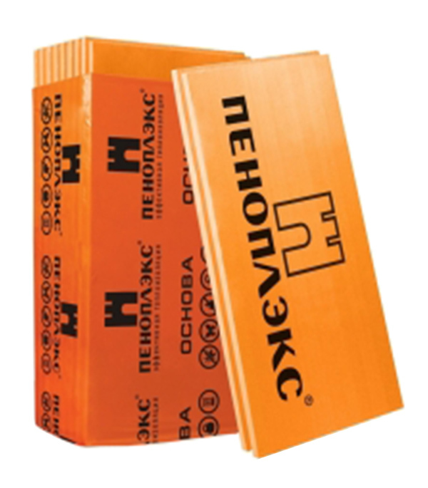 Экструдированный пенополистирол Пеноплэкс Основа 100х585х1185 мм