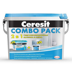 Гидроизоляция Ceresit Combo Pack CL51 8 кг + CL152 8 м