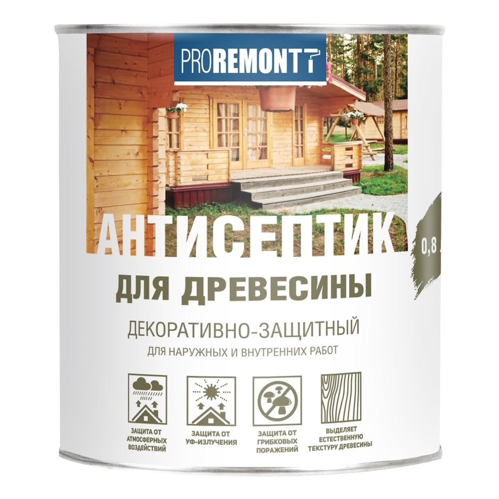 Антисептик для древесины Proremontt сосна 0,8л — купить в Санкт ...