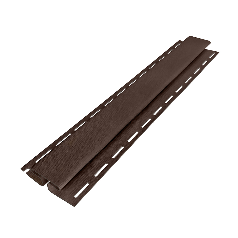 H-профиль соединительный Nordside 3050 мм темно-коричневый наличник j профиль nordside 3050 мм темно коричневый