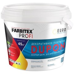 Покрытие декоративное Dupon Farbitex Profi мокрый шелк 0,9 л