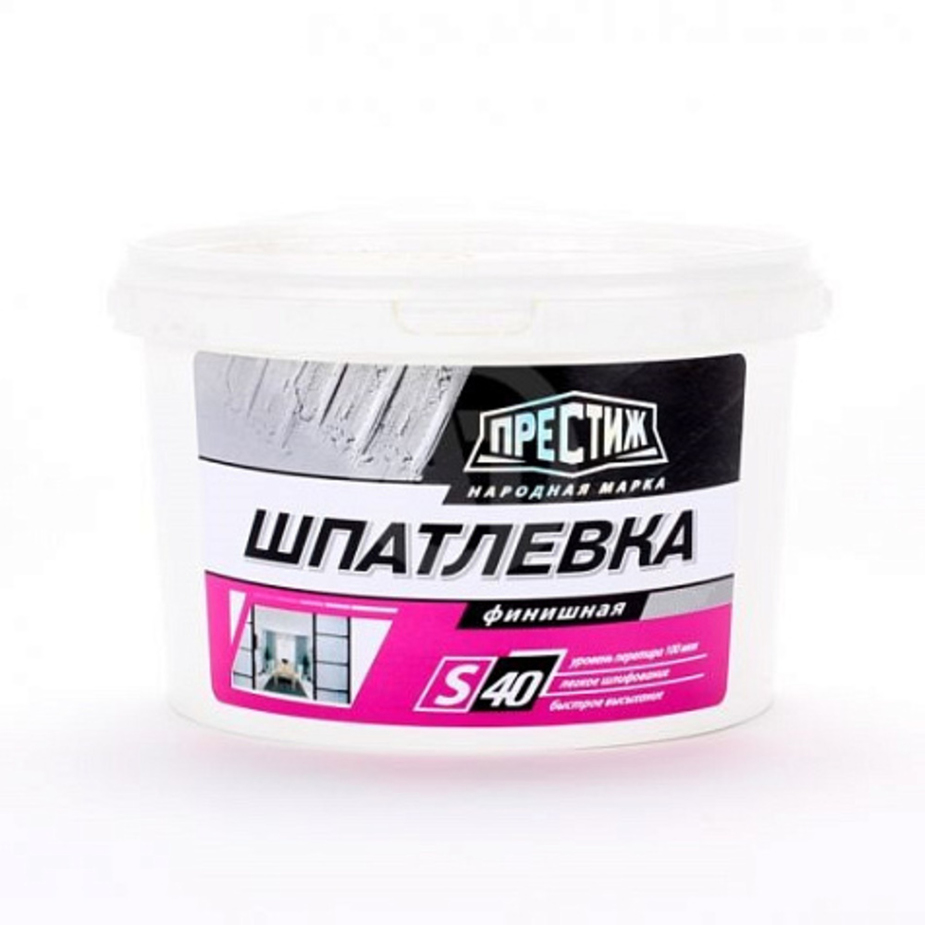 Шпатлевка финишная Престиж акриловая 1,5 кг — купить в Петровиче в ...