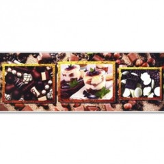 Панель МДФ Шоколадная сказка глянцевая 2440x610x3мм 1.488м2