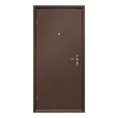 Дверь металлическая VALBERG Б2 СПЕЦ антик медный/итальянский орех 2036x850мм левая