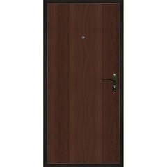 Дверь металлическая VALBERG Б2 СПЕЦ антик медный/итальянский орех 2050x850мм правая