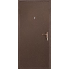 Дверь металлическая VALBERG Б2 ПРОФИ металл/металл антик медный 2036x950мм правая