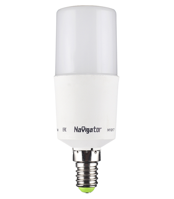 Лампа светодиодная Navigator Е14 4000К 10 Вт 176-264 В трубка матовая лампа светодиодная navigator е14 2700к 7 вт 176 264 в свеча матовая диммируемая
