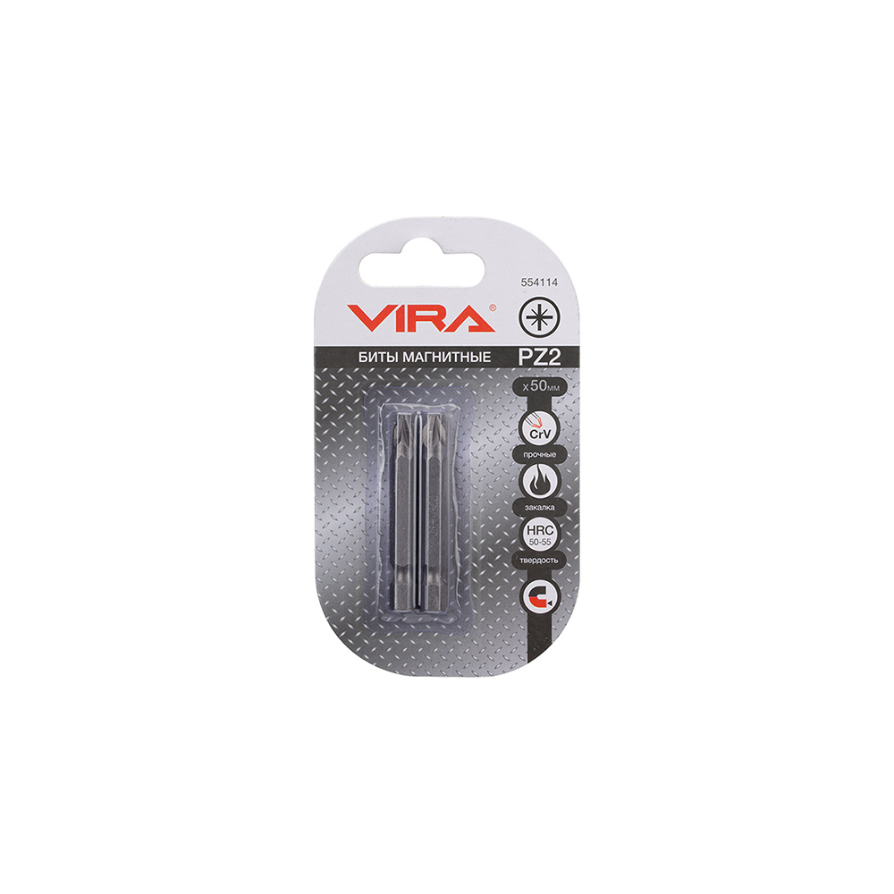 

Бита Vira (554114) PZ2 магнитная 50 мм (2 шт.)