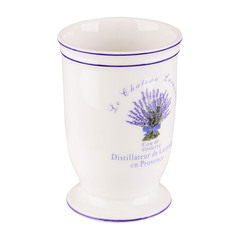 Стакан для ванной Verran Lavender настольный керамика фиолетовый (850-14)