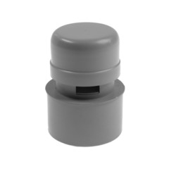 Клапан вакуумный Флекстрон пластиковый для внутренней канализации d50 мм