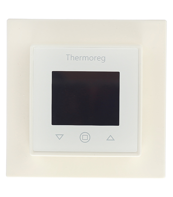терморегулятор электронный белый программируемый 16a 3 6квт ti 950 thermoreg Терморегулятор программируемый для теплого пола Thermoreg TI 970 White белый