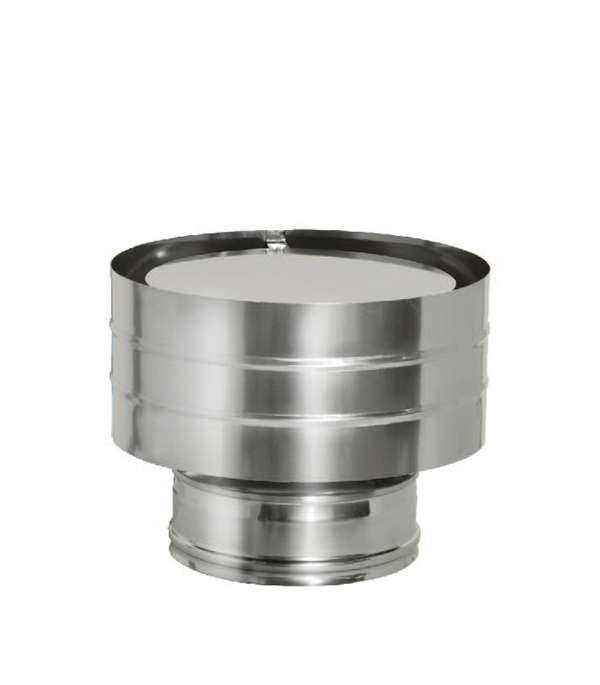 Дефлектор Дымок d115х200 мм на трубу с изоляцией AISI 439 опора дымок d115х200 мм с изоляцией aisi 439