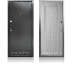 Дверь металлическая Берлога Абсолют грей правая 870х2050 мм