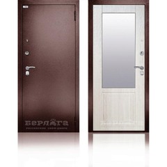 Дверь металлическая Берлога Гала 970х2050 мм ларче светлый левая