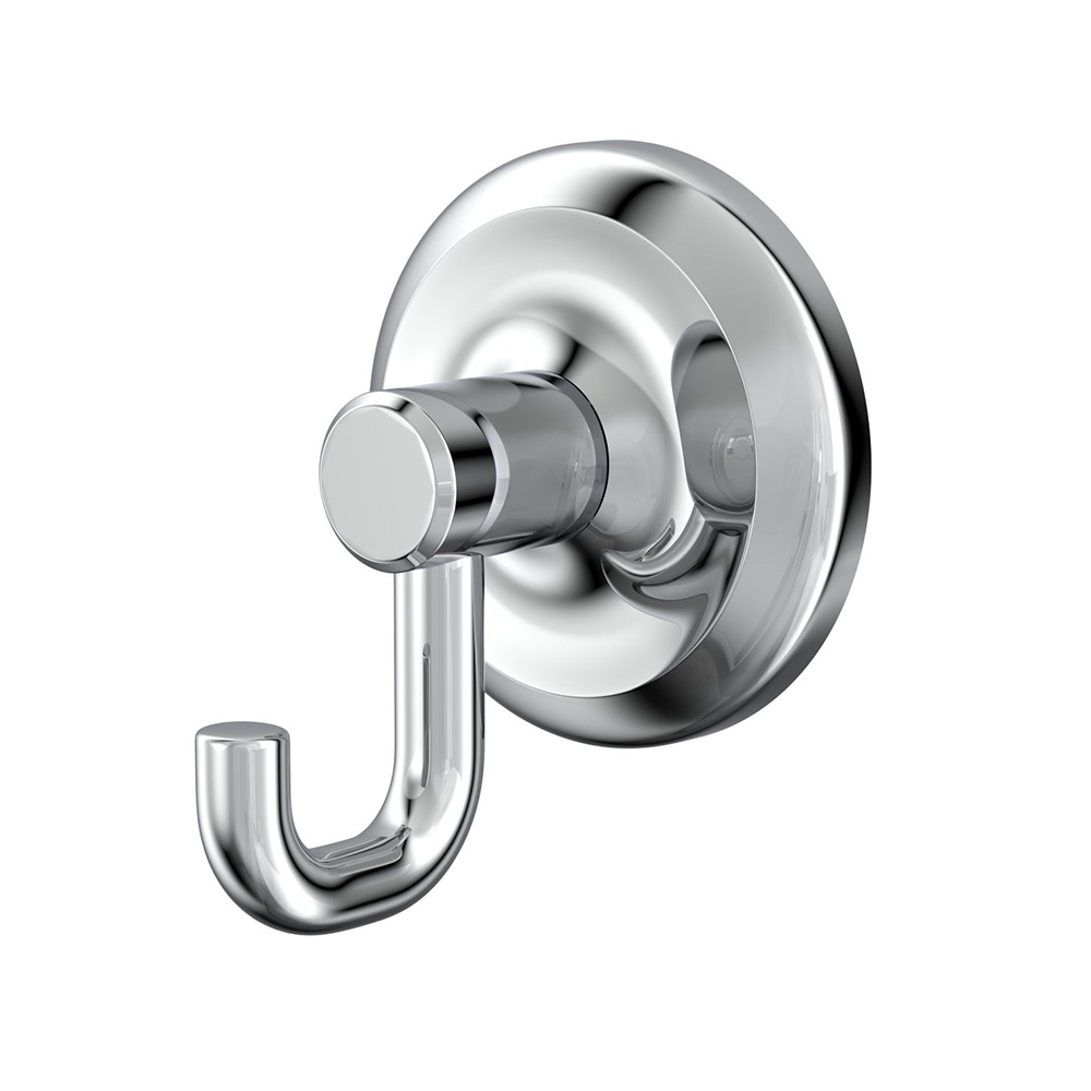 Крючок для ванной Fora Drop одинарный на шуруп металл хром (FOR-DP028/6741)
