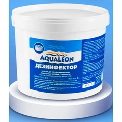 Комплексное средство для дезинфекции воды в бассейне Aqualeon, 5 таблеток по 200 гр.