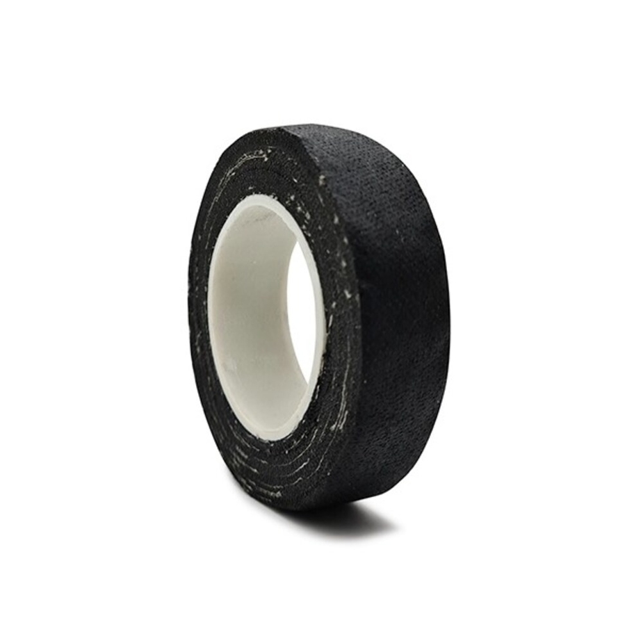 Лента клейкая изоляционная, прорезиненная, х/б, черная, 18ммх6,5м, 80гр ...