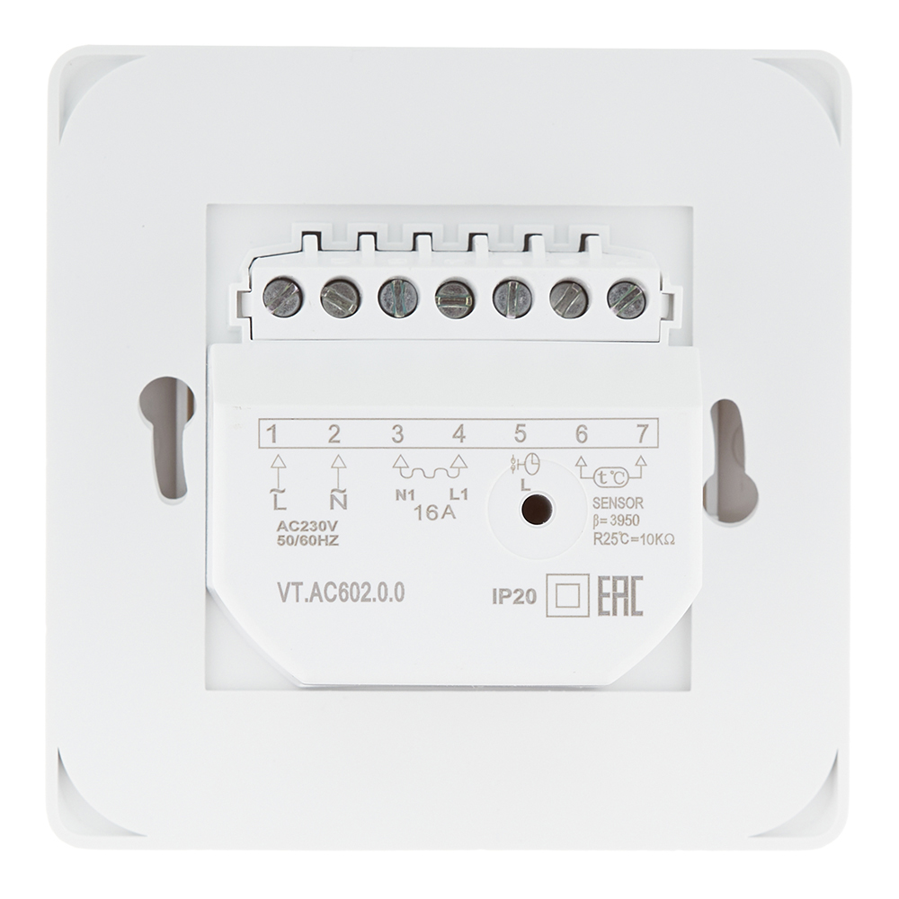 Термостат механический Valtec для водяного теплого пола (VT.AC602.0.0) Вид№3