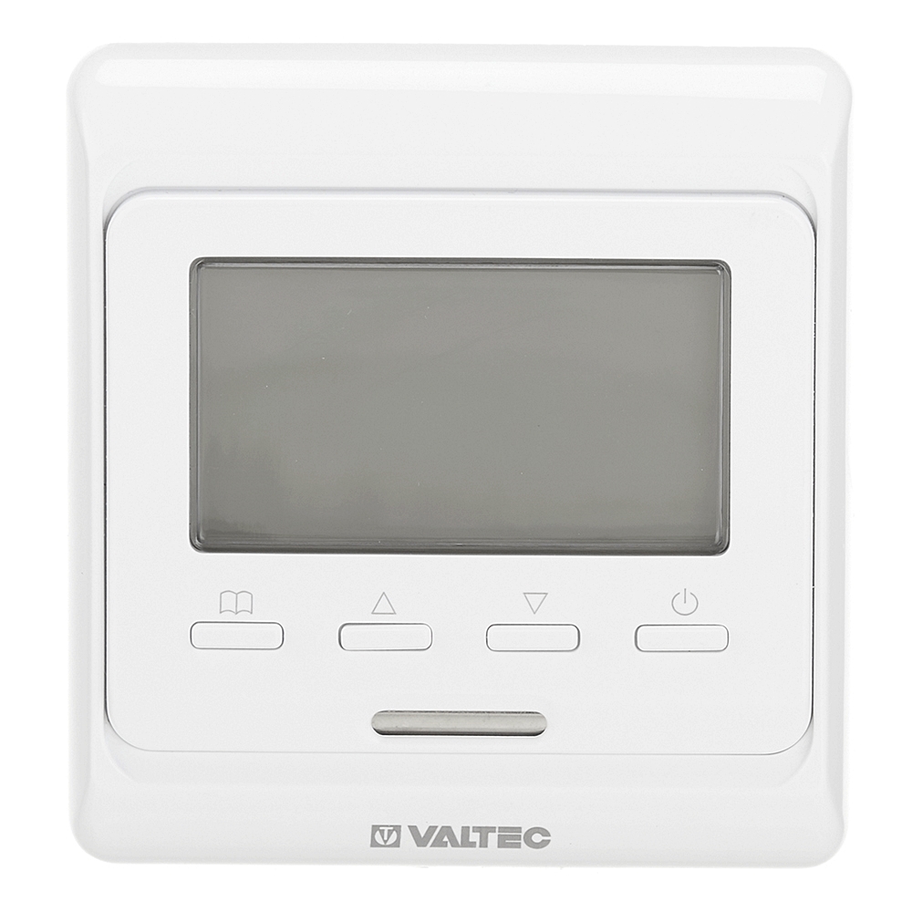 Термостат цифровой програмируемый VALTEC (VT.AC709.0.0) с датчиком температуры пола таймер электрический програмируемый rain с dial 4 зонный 24в