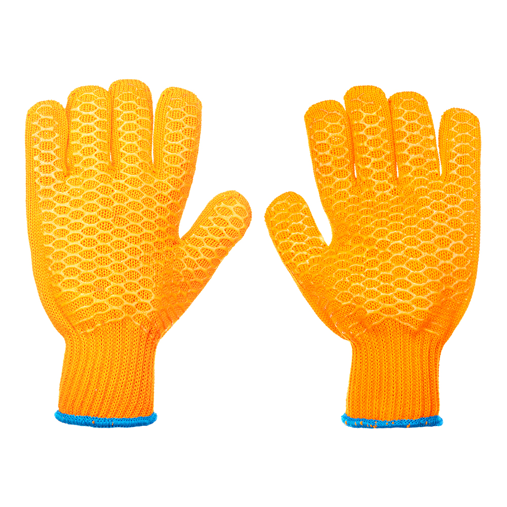 Перчатки х/б Крисс Кросс оранжевые 10 (XL) перчатки х б спец sb желтые 10 xl