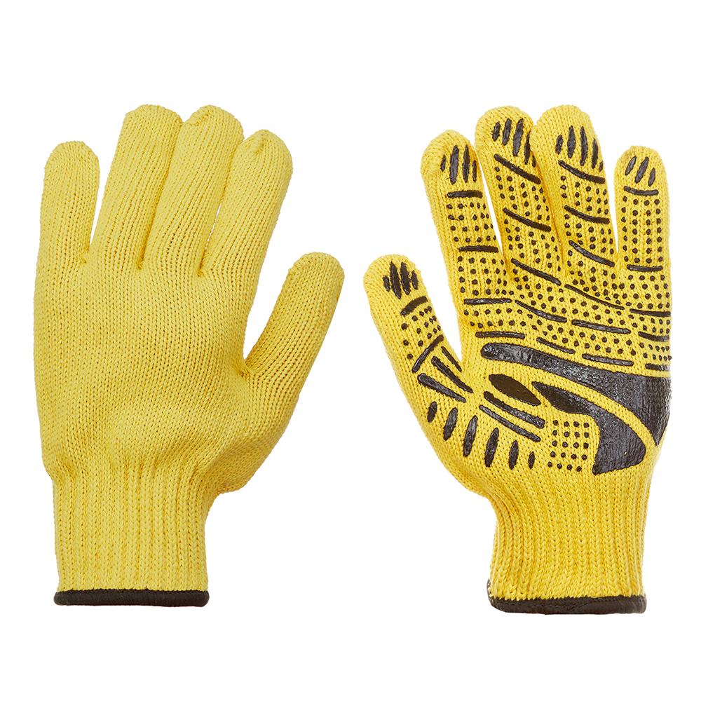 Перчатки х/б Спец-SB желтые 10 (XL) перчатки palisad х б пвх точка s зелёные