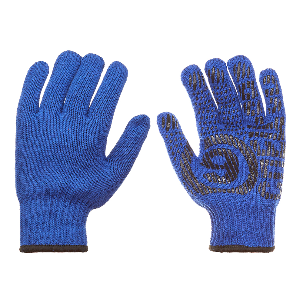Перчатки х/б Спец-SB синие 9 (L) перчатки х б спец sb желтые 10 xl