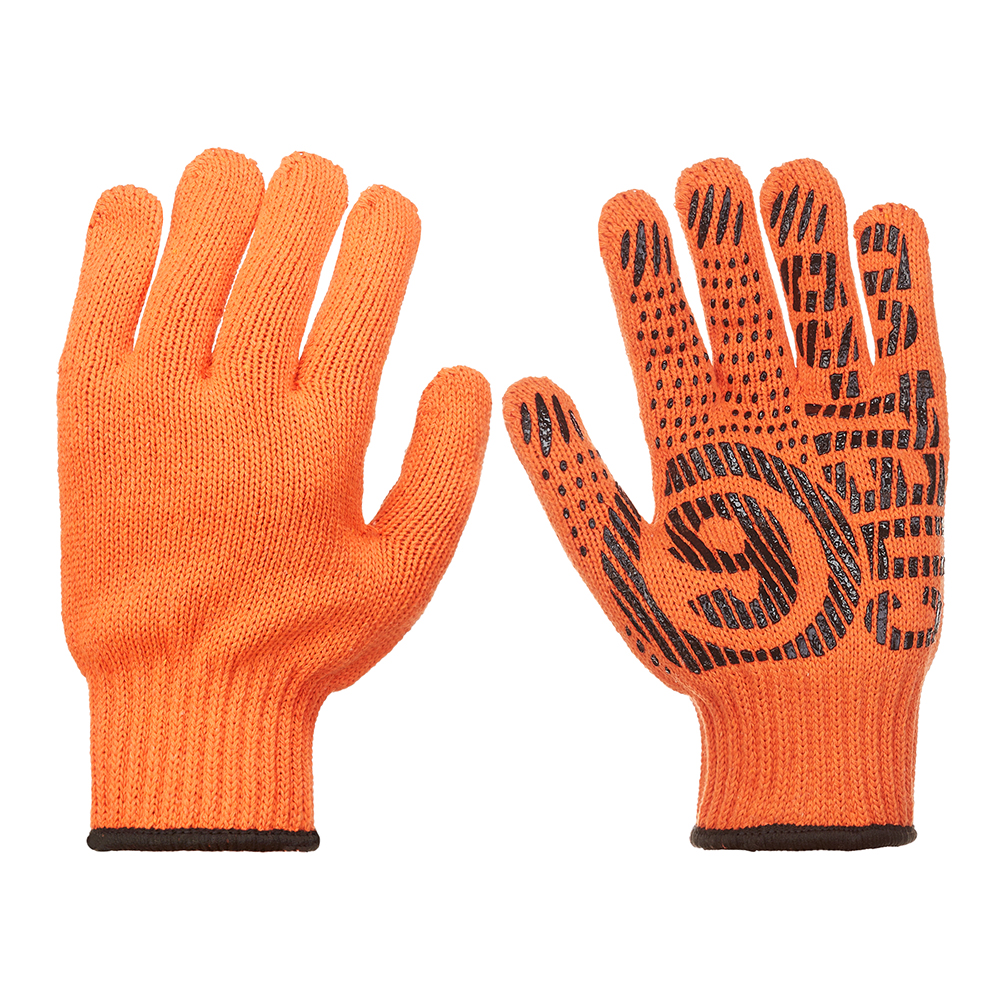 Перчатки х/б Спец-SB оранжевые 9 (L) перчатки х б спец sb желтые 10 xl