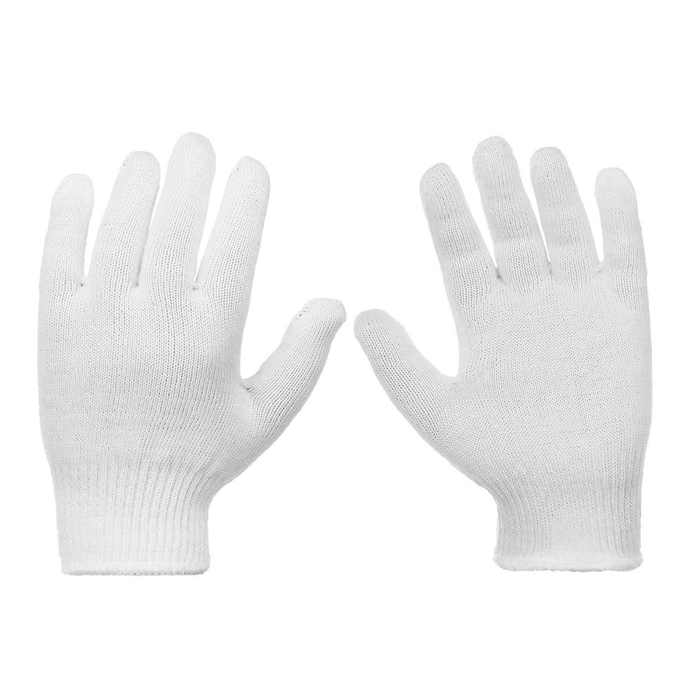 Перчатки х/б белые 8 (М) перчатки х б s белые без покрытия