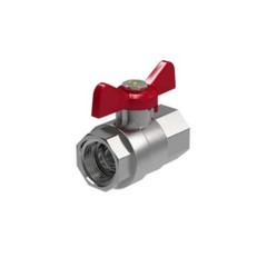 Кран шаровый Royal Thermo Optimal3/4 ВР х 3/4 ВР бабочка