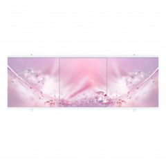 Экран для ванн МетаКам Премиум А под ванну 1,48 м розовый