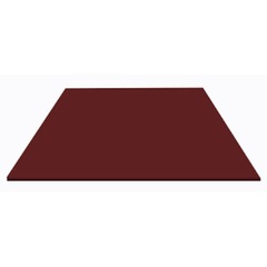 Лист плоский (ПЭ-01-3011-0,45) 1,25*2 красно-коричневый