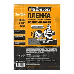 Пленка полиэтиленовая Fiberon 3х10 м нарезка 60 мкм (17082)