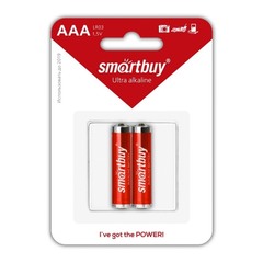 Батарейка Smartbuy LR03-2B ААА алкалиновая 24-240 SBBA-3A02B
