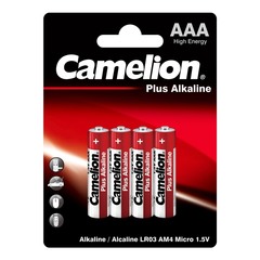 Батарейка Camelion LR03 Plus Alkaline BL-4 1,5 В 7369