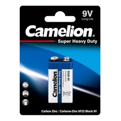 Батарейка Camelion Крона 6F22 Blue BL-1 9В 3218
